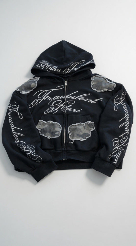 Fraudulent Ktari Zip-Up Hoodie